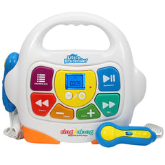 Little Pretender Kids Karaoke Machine - Sing Along MP3 Music Player with 2 Microphones - Plays Music via Bluetooth, SD, USB, Aux &FM Radio